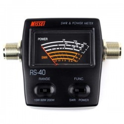 NISSEI RS-40 PWR/SWR METER VHF-UHF